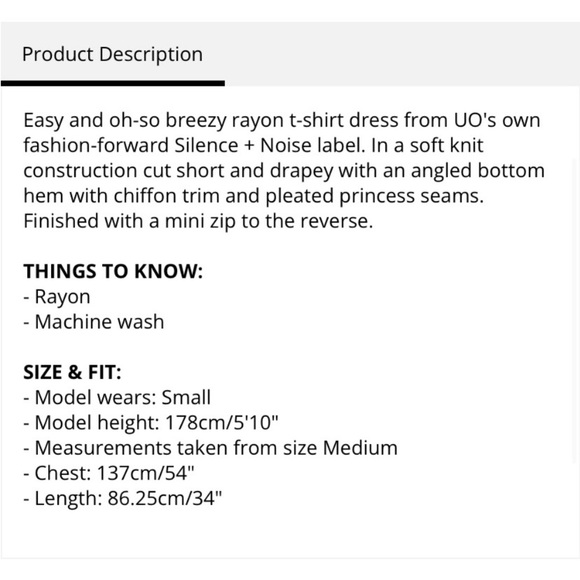 UO Silence + Noice Babydoll Skater Handkerchief Raw Hem Swing Mini Dress - Picture 6 of 8